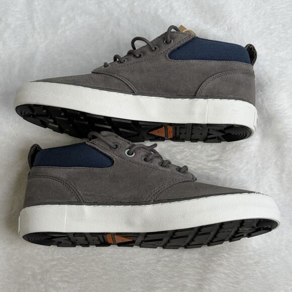 Men’s Ridgemont Outfitters Mesa II Hiking Shoes Charcoal Blue Size 6 Oiled Suede main image 5
